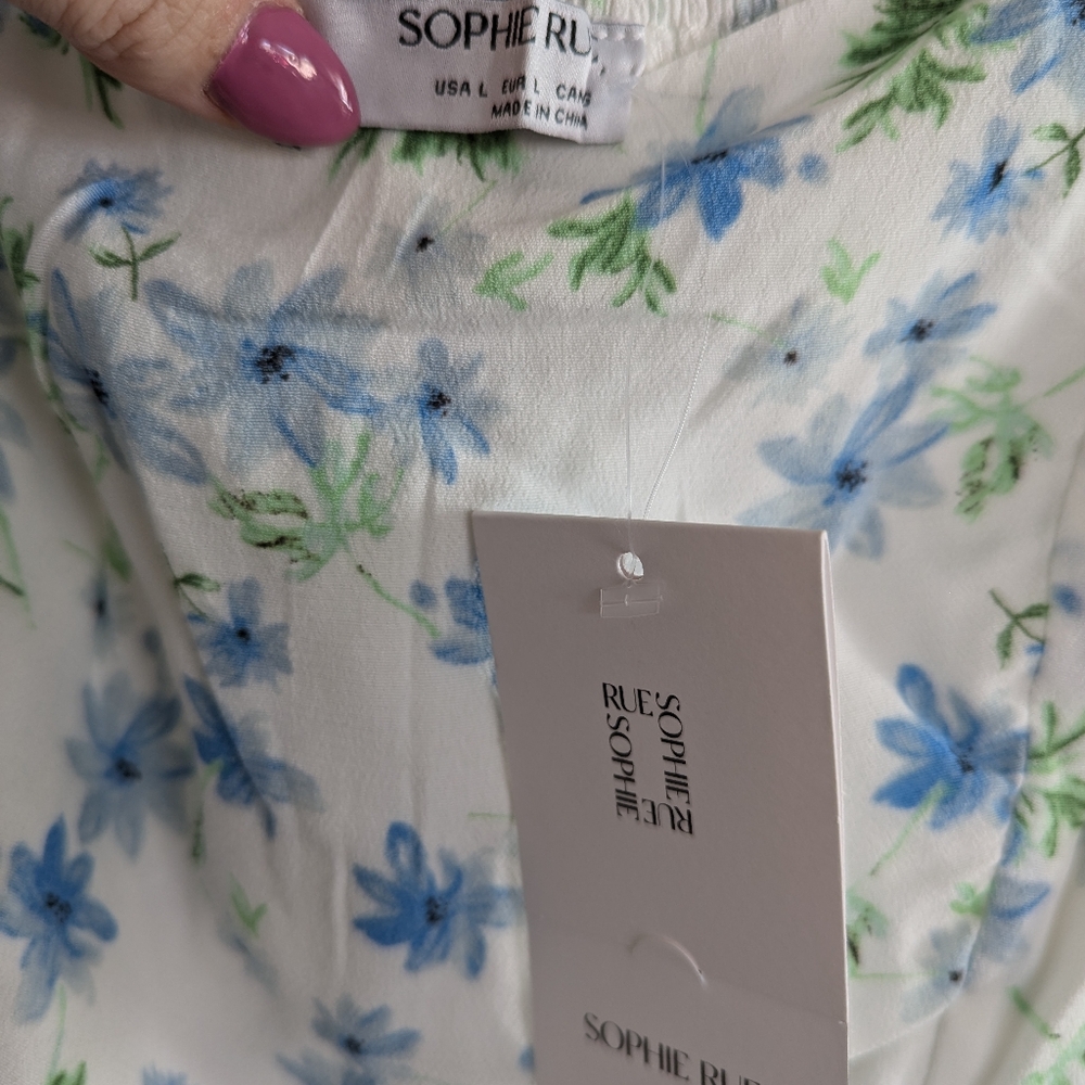 Sophie Rue floral crop top - Picture 5 of 5